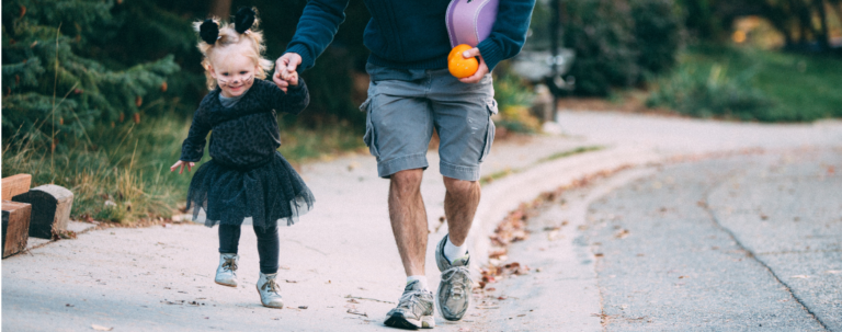 A Sensory-friendly Halloween for Little Ones: Blue Buckets, Costumes, & A Plan for the Night